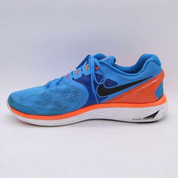 Nike LunarEclipse 4 Mens Sz 13 - Blue / Orange 629682-401 - Picture 9 of 14
